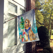 Load image into Gallery viewer, Otterhound Christmas House Flag