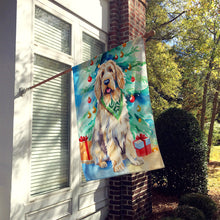 Load image into Gallery viewer, Otterhound Christmas House Flag