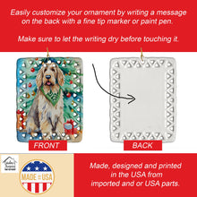 Load image into Gallery viewer, Otterhound Christmas Porcelain Ornament