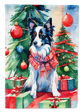 Load image into Gallery viewer, Papillon Christmas House Flag