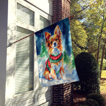 Load image into Gallery viewer, Papillon Christmas House Flag