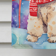 Load image into Gallery viewer, Poodle Christmas House Flag