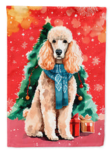 Load image into Gallery viewer, Poodle Christmas House Flag