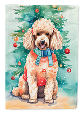Load image into Gallery viewer, Poodle Christmas House Flag