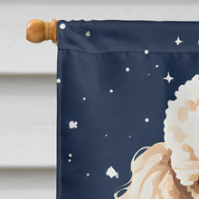 Load image into Gallery viewer, Poodle Christmas House Flag