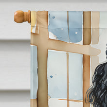 Load image into Gallery viewer, Poodle Christmas House Flag