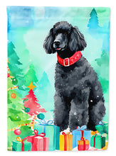 Load image into Gallery viewer, Poodle Christmas House Flag