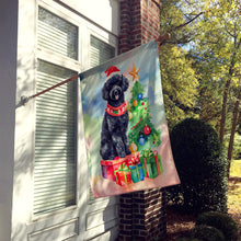 Load image into Gallery viewer, Poodle Christmas House Flag