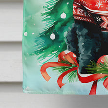 Load image into Gallery viewer, Poodle Christmas House Flag