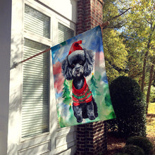 Load image into Gallery viewer, Poodle Christmas House Flag