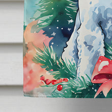 Load image into Gallery viewer, Poodle Christmas House Flag