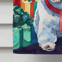 Load image into Gallery viewer, Poodle Christmas House Flag