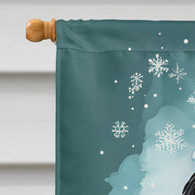 Load image into Gallery viewer, Portuguese Water Dog Christmas House Flag