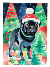 Load image into Gallery viewer, Pug Christmas House Flag