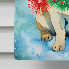 Load image into Gallery viewer, Pug Christmas House Flag