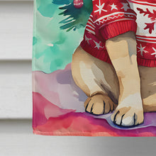 Load image into Gallery viewer, Pug Christmas House Flag