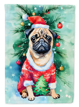 Load image into Gallery viewer, Pug Christmas House Flag