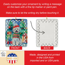 Load image into Gallery viewer, Puli Christmas Porcelain Ornament