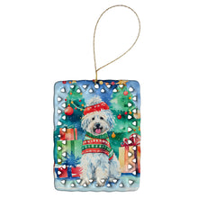 Load image into Gallery viewer, Puli Christmas Porcelain Ornament