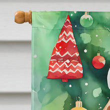 Load image into Gallery viewer, Redbone Coonhound Christmas House Flag