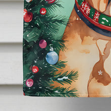 Load image into Gallery viewer, Rhodesian Ridgeback Christmas House Flag