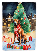 Load image into Gallery viewer, Rhodesian Ridgeback Christmas House Flag