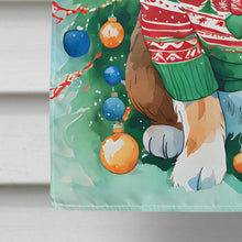 Load image into Gallery viewer, Saint Bernard Christmas House Flag