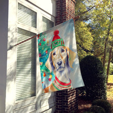 Load image into Gallery viewer, Saluki Christmas House Flag