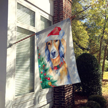 Load image into Gallery viewer, Saluki Christmas House Flag