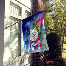 Load image into Gallery viewer, Samoyed Christmas House Flag