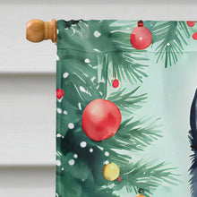Load image into Gallery viewer, Schipperke Christmas House Flag