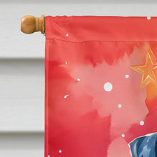 Load image into Gallery viewer, Schnauzer Christmas House Flag