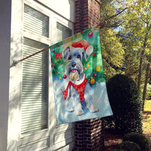 Load image into Gallery viewer, Schnauzer Christmas House Flag