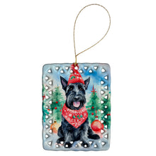 Load image into Gallery viewer, Scottish Terrier Christmas Porcelain Ornament