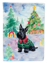 Load image into Gallery viewer, Scottish Terrier Christmas House Flag