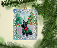 Load image into Gallery viewer, Scottish Terrier Christmas Porcelain Ornament