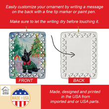 Load image into Gallery viewer, Scottish Terrier Christmas Porcelain Ornament