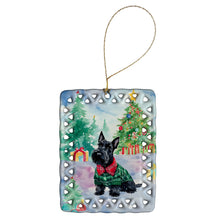 Load image into Gallery viewer, Scottish Terrier Christmas Porcelain Ornament