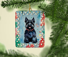 Load image into Gallery viewer, Scottish Terrier Christmas Porcelain Ornament