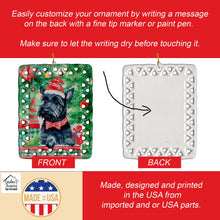 Load image into Gallery viewer, Scottish Terrier Christmas Porcelain Ornament