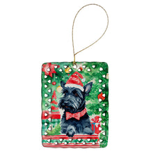 Load image into Gallery viewer, Scottish Terrier Christmas Porcelain Ornament