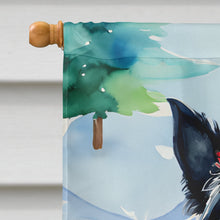 Load image into Gallery viewer, Scottish Terrier Christmas House Flag