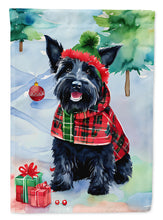 Load image into Gallery viewer, Scottish Terrier Christmas House Flag