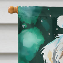 Load image into Gallery viewer, Sealyham Terrier Christmas House Flag