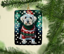 Load image into Gallery viewer, Sealyham Terrier Christmas Porcelain Ornament