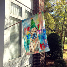 Load image into Gallery viewer, Shar Pei Christmas House Flag