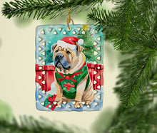 Load image into Gallery viewer, Shar Pei Christmas Porcelain Ornament