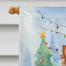 Load image into Gallery viewer, Sheltie Christmas House Flag