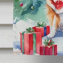 Load image into Gallery viewer, Sheltie Christmas House Flag