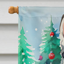 Load image into Gallery viewer, Siberian Husky Christmas House Flag